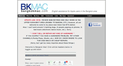 Desktop Screenshot of bangkokmac.com